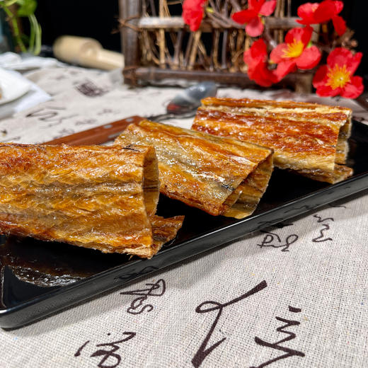 【超值4袋装】舟选 现烤安康鱼片/鳗鱼片 休闲小零食 鲜香美味 50g/袋 商品图6