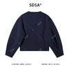 SDSA男士秋冬新款痞帅男装潮牌纯色短款无领廓形夹克外套时尚百搭 商品缩略图5
