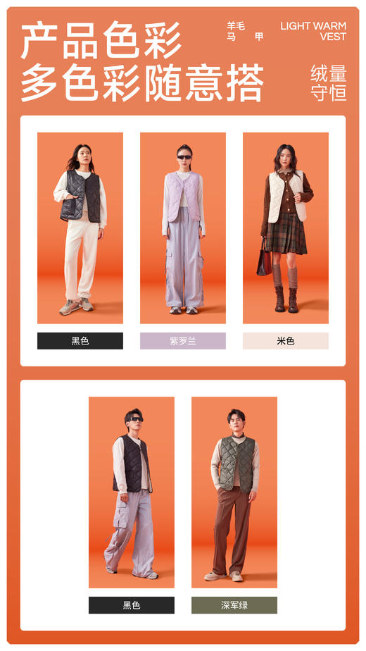 心选丨【买一送一】羊毛马甲任选2件仅89元！第二件0元！清仓爆款，男女同款 ! 商品图2