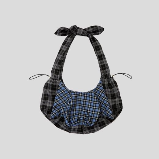 GOODBAI GOODEES 格纹撞色拼接打结包 商品图4