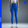 内道条纹收纳紧身长裤女士腰包弹力马拉松跑步运动长裤 商品缩略图3