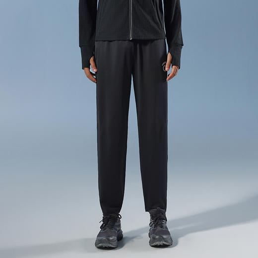 原创单品丨马孔多男女针织加绒长裤可装手机9代 内里磨毛锁温 吸湿排汗 腰部疾风之速抽绳 拉链手机仓 两侧拉链兜 跑步运动 商品图2