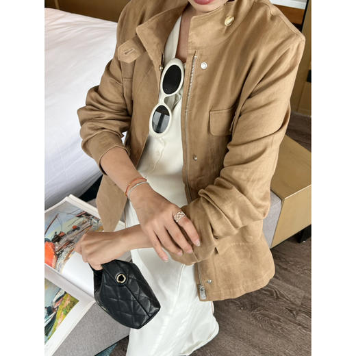 2509214    亚麻立领外套 商品图2