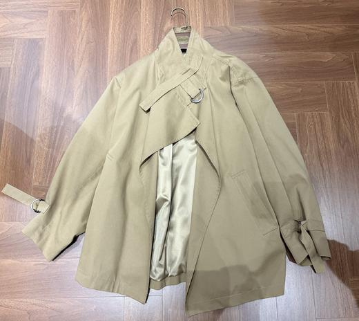 【门店同款】ENJOY秋季“光阴序语”领子扣袢风衣外套 165802896 商品图0