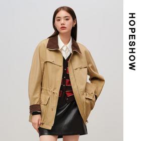 红袖HOPESHOW女装 巴恩风风衣89125330411