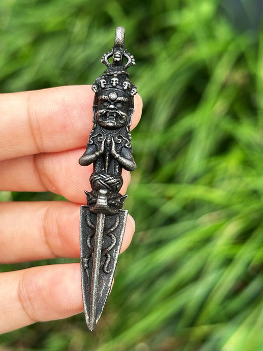 亚青金刚橛蓝盒装金刚橛定制普巴金刚撅高6cm 商品图1