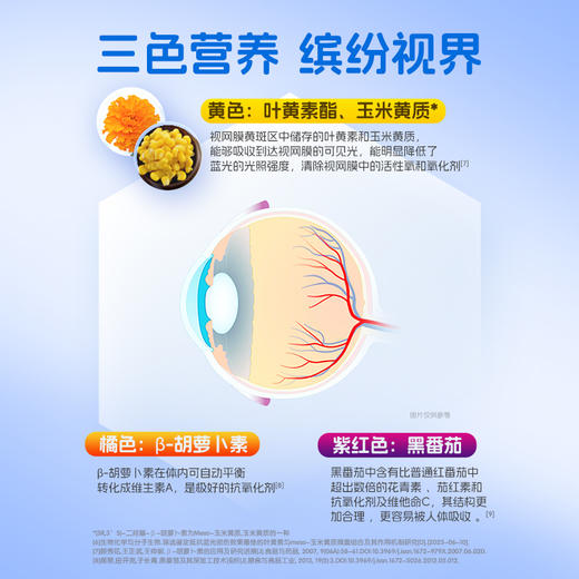 龙牡 蓝莓叶黄素酯咀嚼压片糖果青少年儿童成人老人 0.6*60粒 商品图2