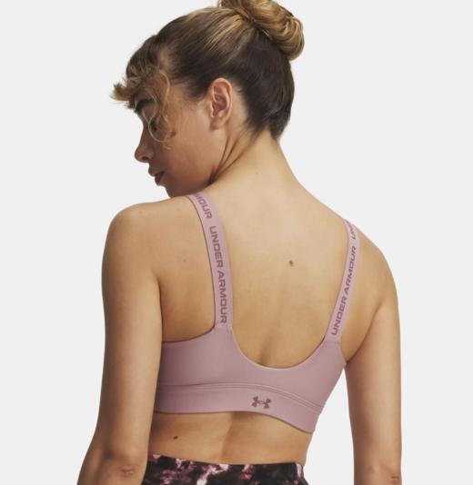 安德玛【小8bra】女子UA Infinity 2.0拉链运动内衣-高强度1384118-673 商品图1