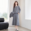 时尚针织套装显瘦一整套，穿搭毛衣半身裙三件套HR-607 商品缩略图2