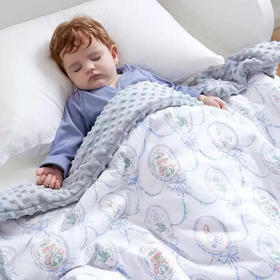 Domiamia 婴幼儿厚夹棉盖毯 适宜10-15 °C