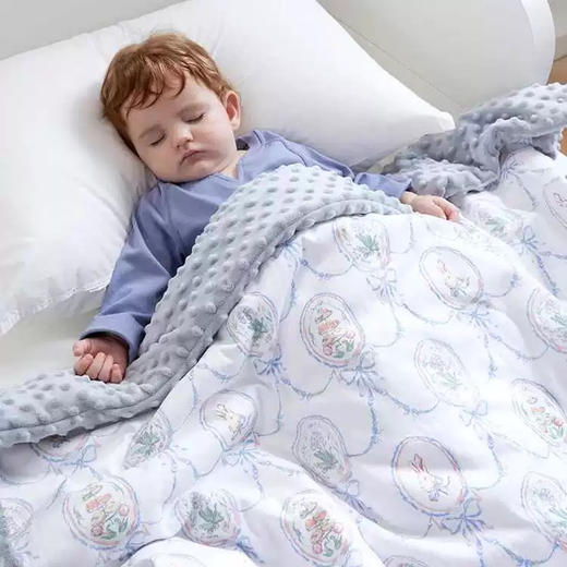 Domiamia 婴幼儿厚夹棉盖毯 适宜10-15 °C 商品图0