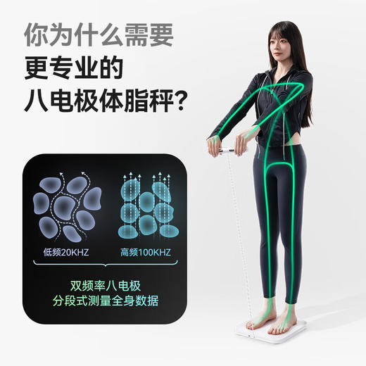 沃乐 智能双频八电极体脂秤 商品图1