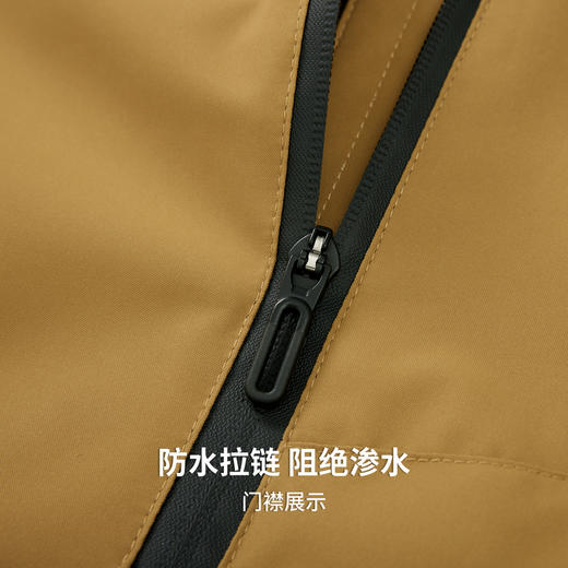 【防水&耐磨】圣得西2025秋季上新户外冲锋情侣款易打理连帽夹克 商品图8