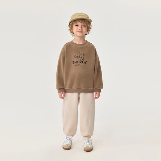 马克珍妮男童保暖加绒幼儿园神裤2025年秋冬新款551293 商品图3