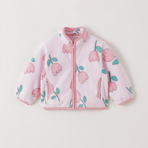 马克珍妮男女童趣味动物园摇粒绒外套2025年秋装新款551826 商品图3