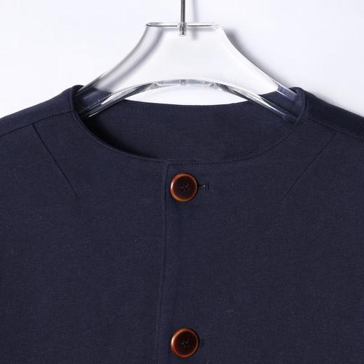 SDSA男士秋冬新款痞帅男装潮牌纯色短款无领廓形夹克外套时尚百搭 商品图2