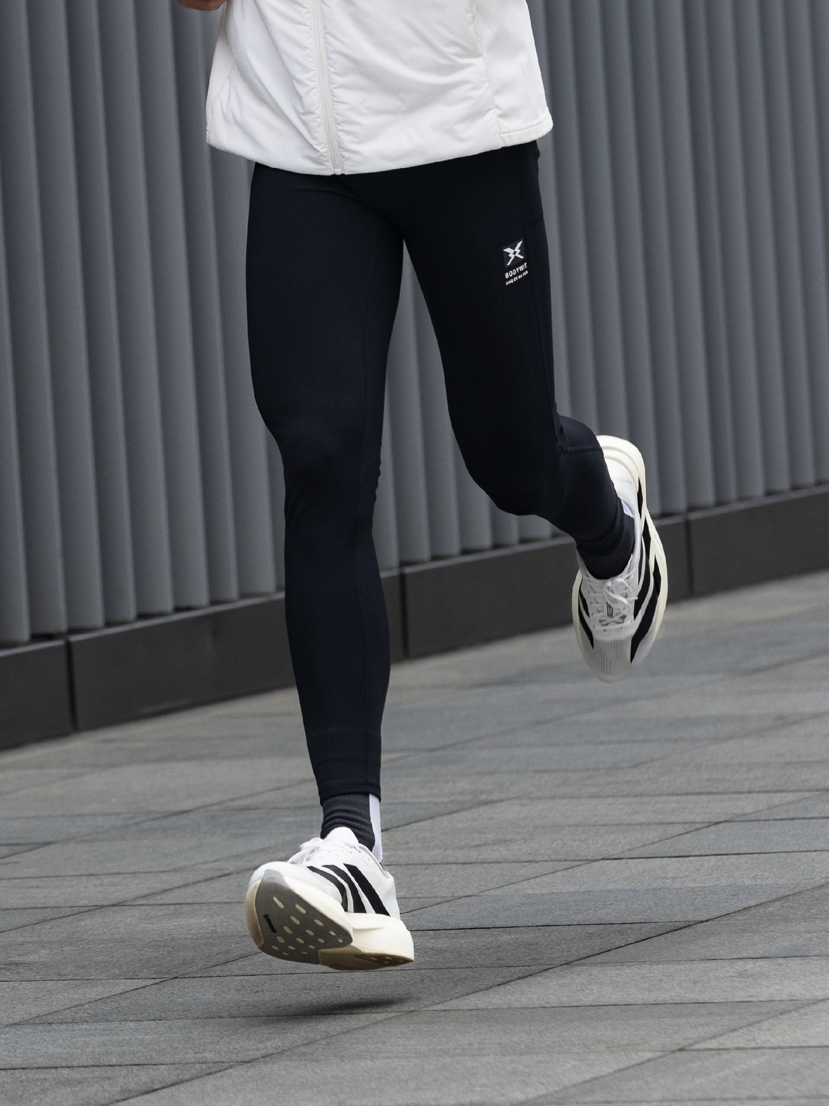 BODYWIT疾塑2.0男加绒紧身九分裤