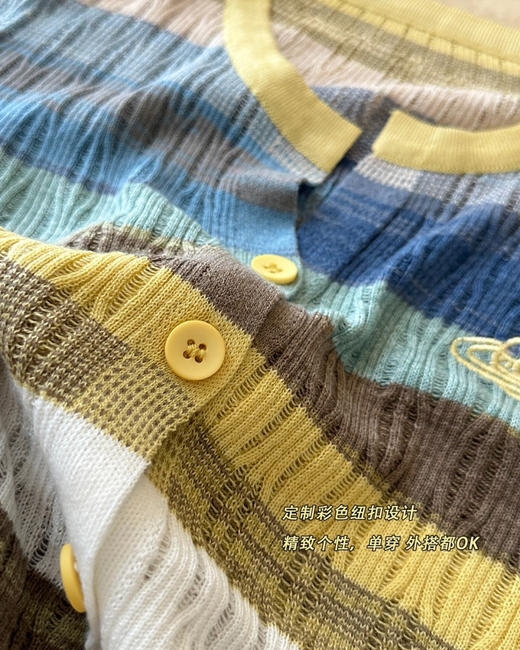 土星彩色针织衫开衫091 商品图9