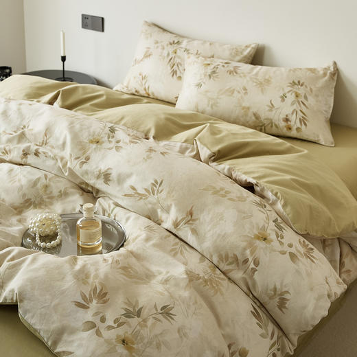 【热卖推荐】自然醒双层纱印花暗合四件套HS 商品图13