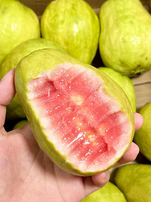 奶油芭乐红心芭乐  浓郁香味 奶油软糯香甜  红心可软可脆酸甜可口 商品图8