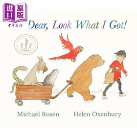 【中商原版】罗森爷爷猎熊二人组 天哪 看我拿到了什么 Oh Dear Look What I Got 英文原版 儿童绘本 图画故事书 进口童书