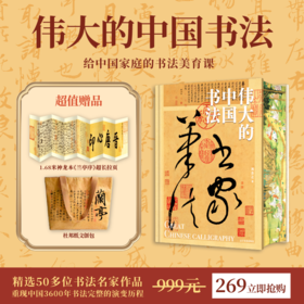 【限时团购】伟大的中国书法——赠杜邦纸文创包和《兰亭序》超长拉页