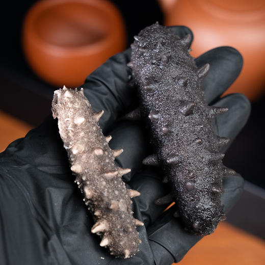 “国参集团出品”御福临冷水速发干海参 煲汤/炒菜 节日/商务送礼必备 1克*7盒*4条 商品图3