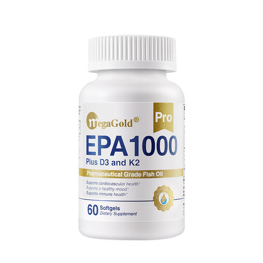 MegaGold  超纯EPA Pro版铂金鱼油 商品图6
