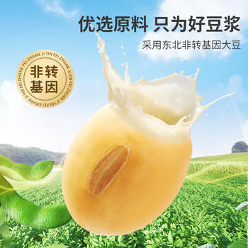 永和豆浆经典原味豆浆粉 1.2kg 30g*40小包高蛋白非转基因即食代餐 量贩装 商品图5