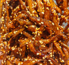 【超市】辣味凤尾鱼150g