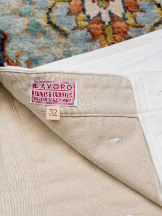 Atelier Lavoro Work Trousers 白色裤装 商品图7