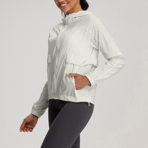 跃牌【倚窗听雨】Athena lulu皮肤衣女速干轻薄防晒UPF50+运动外套健身户外防晒衣WT13 商品图1