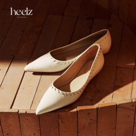 heelz设计师手工鞋履 ｜游牧风手工穿条浅口单鞋 2cm