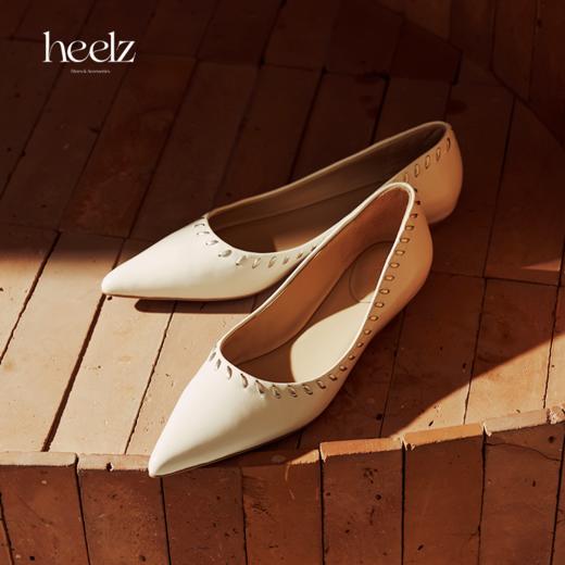heelz设计师手工鞋履 ｜游牧风手工穿条浅口单鞋 2cm 商品图0