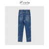 04-3潘依绣丁丁宠粉PanYiXiu/潘依绣【显瘦天菜】水洗四面弹修身显瘦铅笔牛仔裤 S9633 商品缩略图2