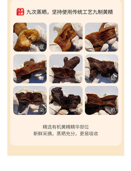 焉景有机九华黄精茶 商品图5