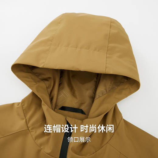 【防水&耐磨】圣得西2025秋季上新户外冲锋情侣款易打理连帽夹克 商品图6