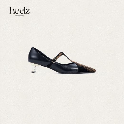 heelz 艺术工坊系列｜H 小猫跟手绘描金羊皮玛丽珍 4.5公分 商品图1