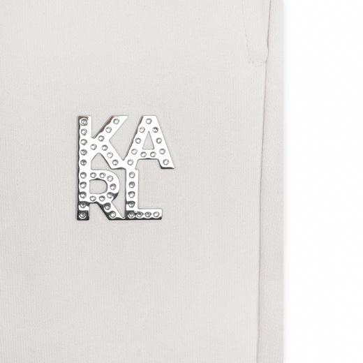 【KARL LAGERFELD】金属标装饰针织卫裤 商品图3