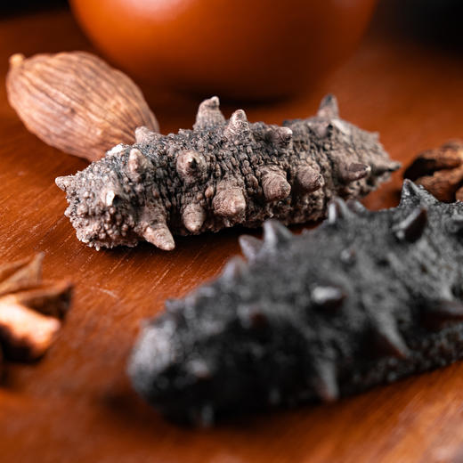 “国参集团出品”御福临冷水速发干海参 煲汤/炒菜 节日/商务送礼必备 1克*7盒*4条 商品图2