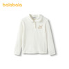 【premium】巴拉巴拉高端线冬季长袖t恤女童娃娃领精致百搭打底衫 商品缩略图0