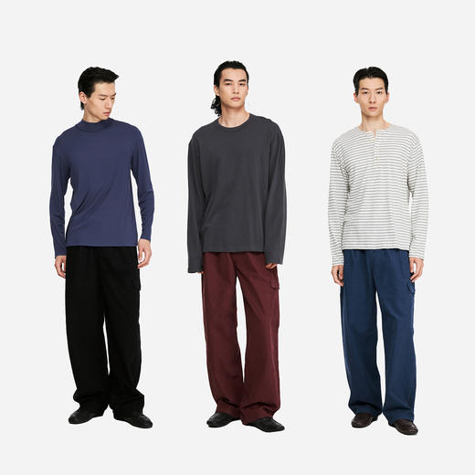 oneup珠帆洗水工装裤（男女同款） 商品图4