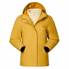 【云粉节】 【9折】6楼吉普JEEP女式冲锋衣抓绒两件套吊牌价1899折后价1709