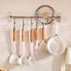摩登主妇304不锈钢厨房置物架锅铲子勺子挂架挂杆免打孔收纳挂钩 商品缩略图2