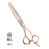 铜人剪刀H1/H2/H3/H5/H6/综合剪刀/综合牙剪/女发牙剪/玫瑰金 商品缩略图4