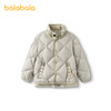【premium】巴拉巴拉高端线冬季白鹅绒服温暖羽绒服毛呢拼接外套 商品缩略图4