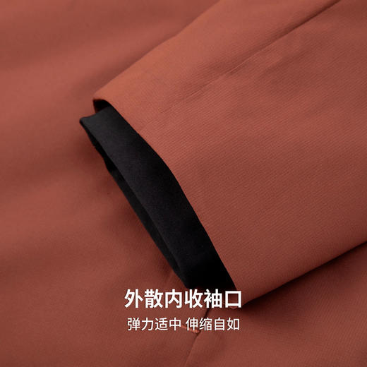 【冲锋系列&防水】圣得西男女同款2025秋新款户外轻暖连帽棉服 商品图8
