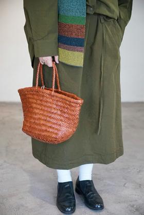 CASEY/CASEY抽绳纸面半裙