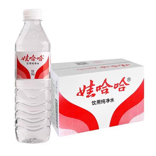 【饮用水】娃哈哈饮用纯净水596ml*24瓶 商品图0
