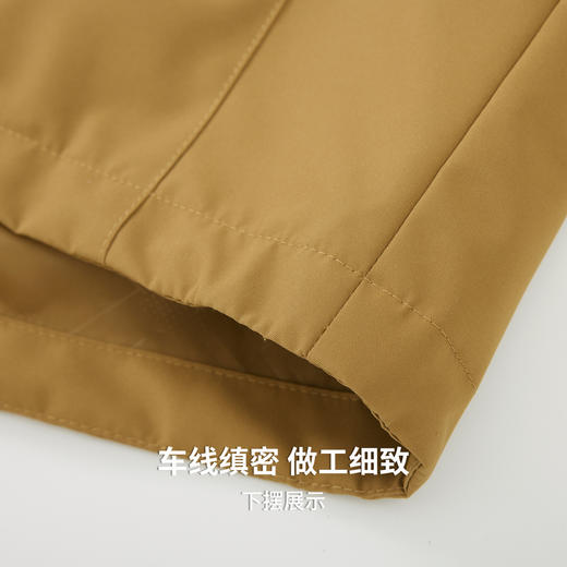 【防水&耐磨】圣得西2025秋季上新户外冲锋情侣款易打理连帽夹克 商品图9